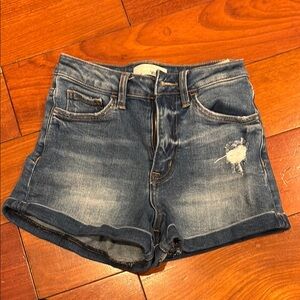 Denim Blue Women's Shorts